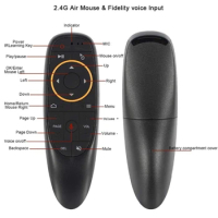 2.4GHz Mini Fly Mouse G10s G10s Pro Voice Air Remote Mouse with Backlight for Android TV Box X96 mini X96 Max Plus PC