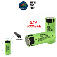 Battery 26650 5000mAh 20A Power Supply Baterai Lithium Isi Ulang 26650A 3.7V Senter Diving Flashligh