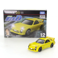 Tomica Premium Unlimited 12 Initial D RX-7 Kids Dream Toys Motor Vehicle Diecast Metal Model Car Friends Gifts Collect