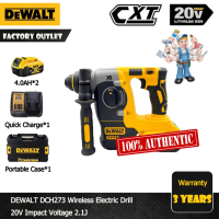 DeWalt DCH273 20V Kit Tukul Putar Tanpa Berus 2x4.0Ah |   2.1J Kesan |   SDS-Tambahan |   Penghantar