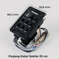 Guitar Premp Fishman Mini CD| Isys+ |Fishman Blend Blend