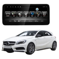 Car Multimedia Player GPS Audio Radio For Mercedes Benz MB A Class W176 A45 AMG 2013~2018 CarPlay 360 bird view camera NAVI