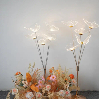 Standing Lamp Decoration Ball & Butterfly