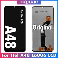 Original Display For Itel A48 L6006 LCD Display Touch Screen Digitizer Assembly For Itel L6006 LCD Repair Replacement Parts