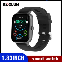 BOZLUN Full Touch Screen Dislplay Fitness Digital Wristwatch Mens Outdoor Pedometer Countdown Sports Watches Relogio Masculino