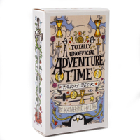 [No.1] English In-Stock Adventure Time Tarot Cards  Adventure Time Tarot Deck Board Game Card Game