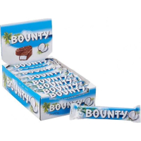 เก็บเงินปลายทาง. Bounty Chocolate 24X57G (1 Box) Bounty Chocolate Bars 24X57G (1 Box)