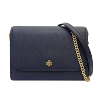 【TORY BURCH】Emerson系列海軍藍防刮牛皮WOC斜背包(136093-405)