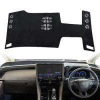 ZUNDUO Car Dashboard Pad for for Toyota Alphard Verfire 40 With HUD Dash Mat Dashmat Cover Sunshade Carpet Interior Accessories