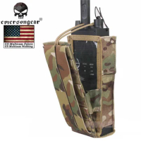 EMERSON Tactical PRC 148/152 Radio Pouch Hunting Paintball Airsoft Combat Gear Molle Radio Holder with Quick-release Buckle