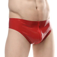 fetish Latex underwea Mens Sexy Underwear Gay Sexy Briefs Men Underwear Jockstrap Mens Thongs Penis Men's Thongs String Homme