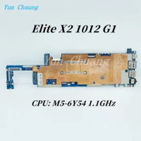 844873-001 845484-001 For Hp Elite X2 1012 G1 Tablet laptop motherboard 6050A2748801-MB-A01 With M5-6Y54 CPU 4G/8G RAM Mainboard