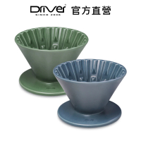 【Driver】竹節陶瓷咖啡濾杯 1-3cup(陶瓷濾杯 咖啡濾杯)