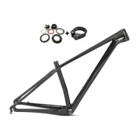 No Decals Bicycle Frame 29er Carbon Fiber T800 Mountain Bike Mtb Frame 29 with QR 135MM or TA 142MM