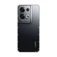 【RedMoon】OPPO Reno8 Pro 防摔透明TPU手機軟殼 鏡頭孔增高版