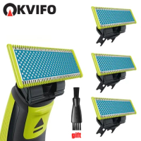 KVIFO Shaver Replacement Kit for Philips OneBlade QP2520 QP2530 QP6510 QP6520 QP6530 QP2515 Electric Trimmer Replacement Blade