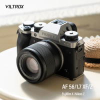 VILTROX 56mm f1.7 Fuji X Mount Lens for Nikon Z Auto Focus Portrait APS-C Lens Fujifilm X Mount Camera X-T30 II X-T4 T200