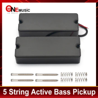 Active Bass Pickup Soapbar 5 String Bass Pickup Double Coil Humbucker Ceramic Magnet Active Pickup Bass Guitar Accessories