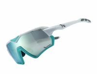《720armour》運動太陽眼鏡  V系列 B411-4-HC  (消光粉藍框亮澤白鏡腳)