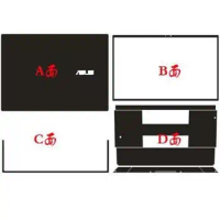 For Asus Zenbook Pro Duo 15 Ux582lr Ux582l Ux582 Ux581g Ux581 Ux481fa Ux481 Ux482 Eg Full Body Laptop Vinyl Decal Cover Sticker