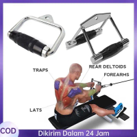 Seated Row Handle V Handle Gym Handle Pull Down D/V Doble Handle Dual Seated Row Handle Cable Attach