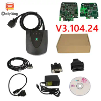 Newest Version V3.104.24 for Honda HDS HIM No Need Activation Until 2021 Year with Double Board USB1.1 To RS232 OBD2 Scanner