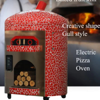 Electric Pizza Oven roasted Pizza Cooker Oven cooking machine bread Gull Style Dome Pizza Oven Italian pizza kiln