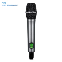 Professional True Diversity UHF wireless handheld microphone