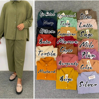 Pre-order [Best Seller] SetelanSetelan One set crinkle jumbo