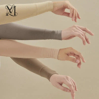 Comfortable LAVEN Fashion Plain Muslim Women Soft Sleeves Uv Sun Protection Arm Socks Comfortable Mo