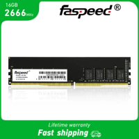 Faspeed 10Pcs Desktop Memory Ram DDR4 DDR3 2666MHZ 1600MHZ 4GB 8GB 16GB PC Memoria RAM DDR 3 DDR 4 1.2V 1.5V UDIMM For Intel AMD