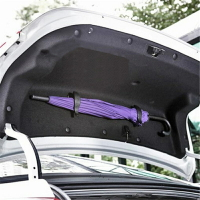 汽車掛勾 椅背掛勾 車用掛勾 汽車用通用掛鉤車用固定架夾子後備箱車載雨傘多功能收納整理車內『FY01724』