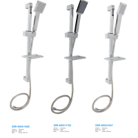 EIXO Rucchetti Tiang Hand Shower Set Chrome Pancuran Kamar Mandi