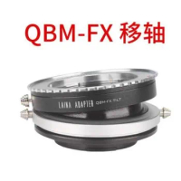 qbm-FX tilt lens adapter for rollei rbm Lens to Fujifilm FX XE3/XE1/XH1/XA7/XA10/xt10 xt30 xpro2 xt4 xt100 camera