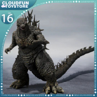 Original S.H.Monsterarts Godzilla Figure -1.0 Movie Godzilla 2023 Anime Figure Bandai Shm Model Collectible 16cm Birthday Gifts