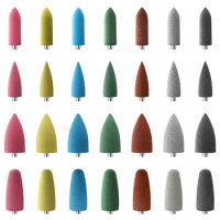 Milling Cutter Rubber Silicone Stones Nail Drill Bit for Manicure Electric Drill Machine Cuticle Clean File Nail Buffer Polisher