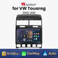 Junsun V1 AI Voice Wireless CarPlay Android Auto Radio For Volkswagen Touareg 2002-2010 4G Car Multimedia GPS 2din autoradio
