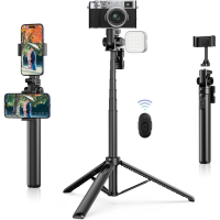จัดส่งในกรุงเทพฯ Ulanzi MT70 Selfie Stick Tripod ขาตั้งกล้องมือถือ ไม้เซลฟี่ มีรีโมทบลูทูธ ต่อใช้งาน