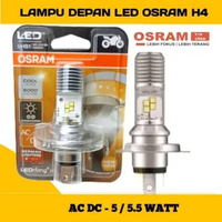Bohlam Lampu Depan LED OSRAM H4 Motor Vixion 12Volt AC DC , Bohlam OSRAM LED , OSRAM LED , Bohlam LE