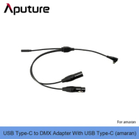 amaran USB Type-C to DMX Adapter With USB Type-C Cable for amaran Tube Flexible Light