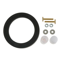 RV Toilet Rubber Seal Mounting Hardware RV Toilet Flange Seal Kit Replacement 385311653,385311652 for Dometic 300 310 320 Series