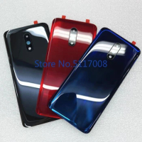 Original 6.41" Housing For Oneplus 7 One Plus Battery Back Cover Oneplus7 Glass Door Shiny Repair Replace Rear Case + Logo