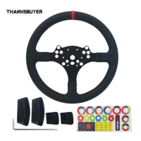 SIMPUSH 12.2" 13 Inch Steering Wheel MOD SIM Wheel Modification for FANATEC ClubSport Universal Hub V1/V2 for PXN V10