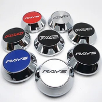 4pcs Rays 65mm Wheel Center Hup Cap Car Dust Alloy Cover Hubcaps Logo Emblem Badge Auto Styling Accessories