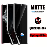 3D Curved Matte Anti Spy Hydrogel For Samsung Galaxy A52s 5G Screen Protector films For A52 A53 A73 A54 A32 A33 5G not glass
