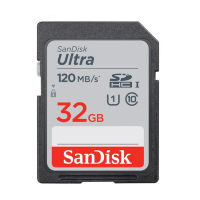 SANDISK SDHC ULTRA 32G 記憶卡【R120MB/s】十年保固【中壢-水世界】