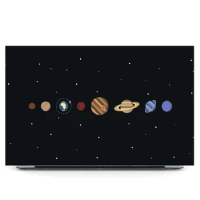 Space System for Macbook Pro 14 Inch Case 2023 2022 2021 M3 M2 M1 Cute Cover for Macbook Air 13 M1 Case 13.6'' 2024 A3113 Shell