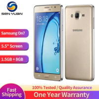 Original Unlocked Samsung Galaxy On7 G6000 Quad Core 5.5 Inch 1.5GB RAM 8GB/16GB ROM LTE 13MP Camera Dual SIM Mobile Phone