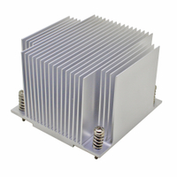 2U server CPU cooler radiator Aluminum heatsink for In 1150 1151 1155 1156 i3 i5 i7 Industrial computer Passive cooling