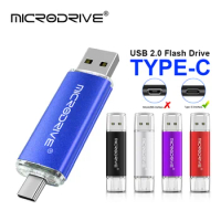type c USB flash drive OTG high Speed drive 128GB 64GB 32GB 16GB 4GB external storage double Application Micro USB Stick